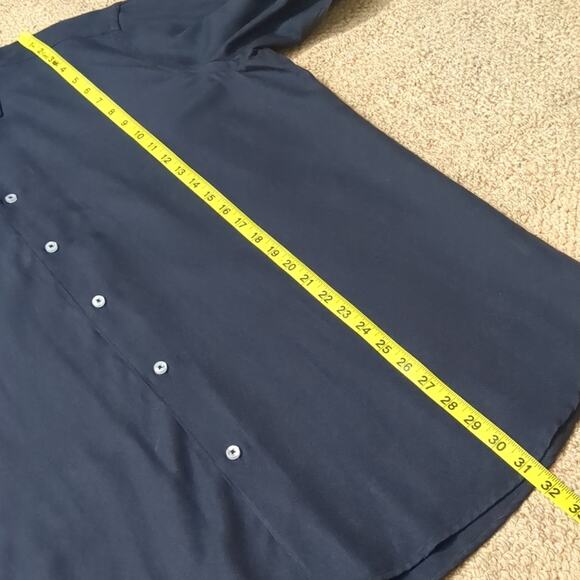 COOGI Classic Long Sleeve Button Up Shirt Men's XL / 17-34/35 Blue French Cuffs - Picture 4 of 8